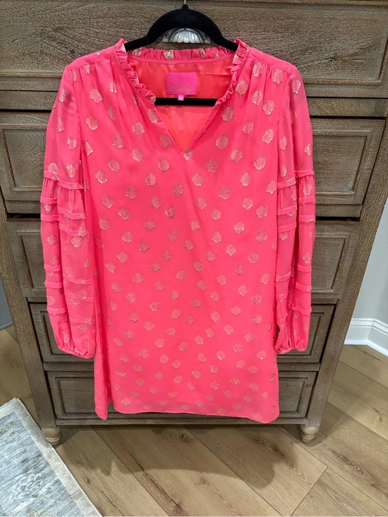 Lilly Pulitzer Dresses & Skirts - Lilly Pulitzer Giana Silk Dress 4